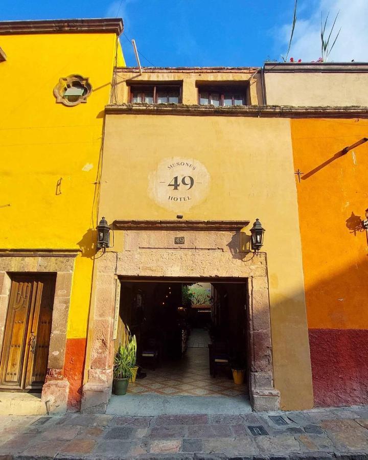 Hotel Mesones 49 圣米格尔－德阿连德 外观 照片